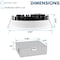Luxrite 6 Inch LED Recessed Downlight 5CCT 2700K-5000K 18W 1800LM Dimmable Wet Rated IC Rated LR22636-1PK - alternate 3